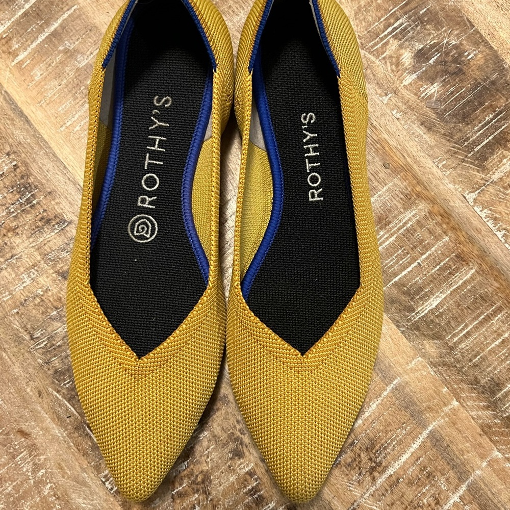 Rothy's Women's Yellow Flats